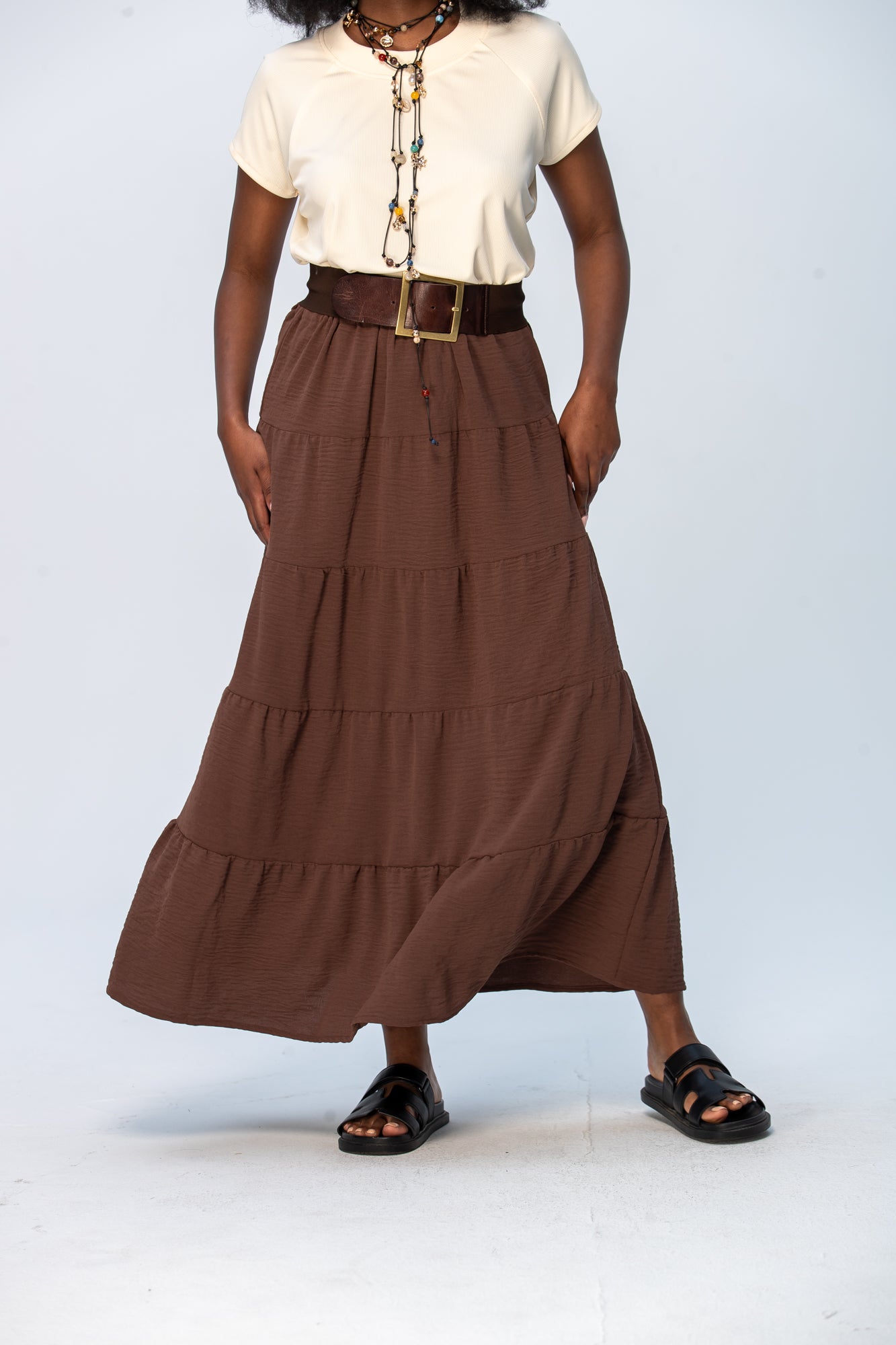 Toni Skirt - Chocolate