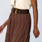 Toni Skirt - Chocolate