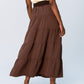 Toni Skirt - Chocolate