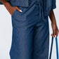 Sydney Wide Leg Pants - Denim