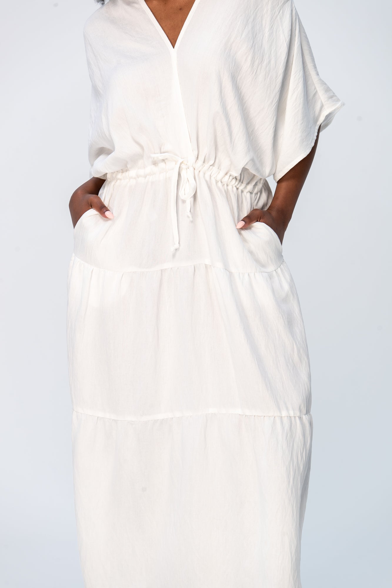Grace Maxi Dress - White