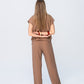 Sydney Wide Leg Pants - Mocha