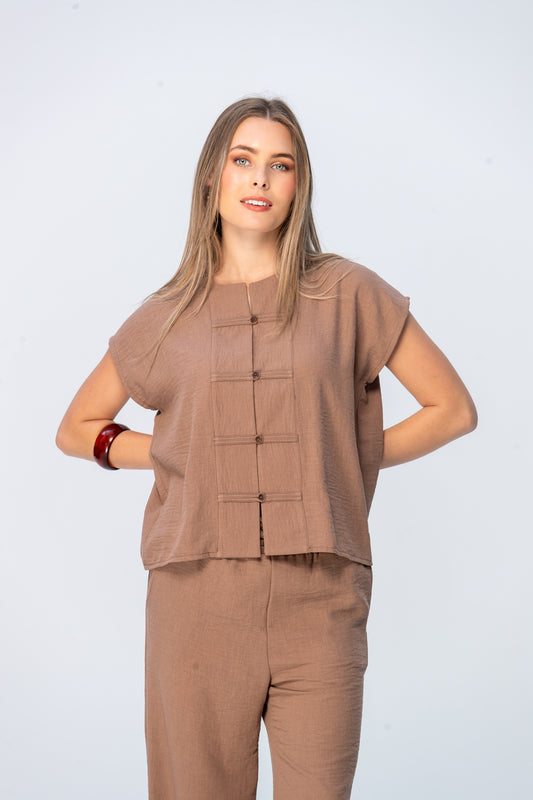 Coco Shirt - Mocha