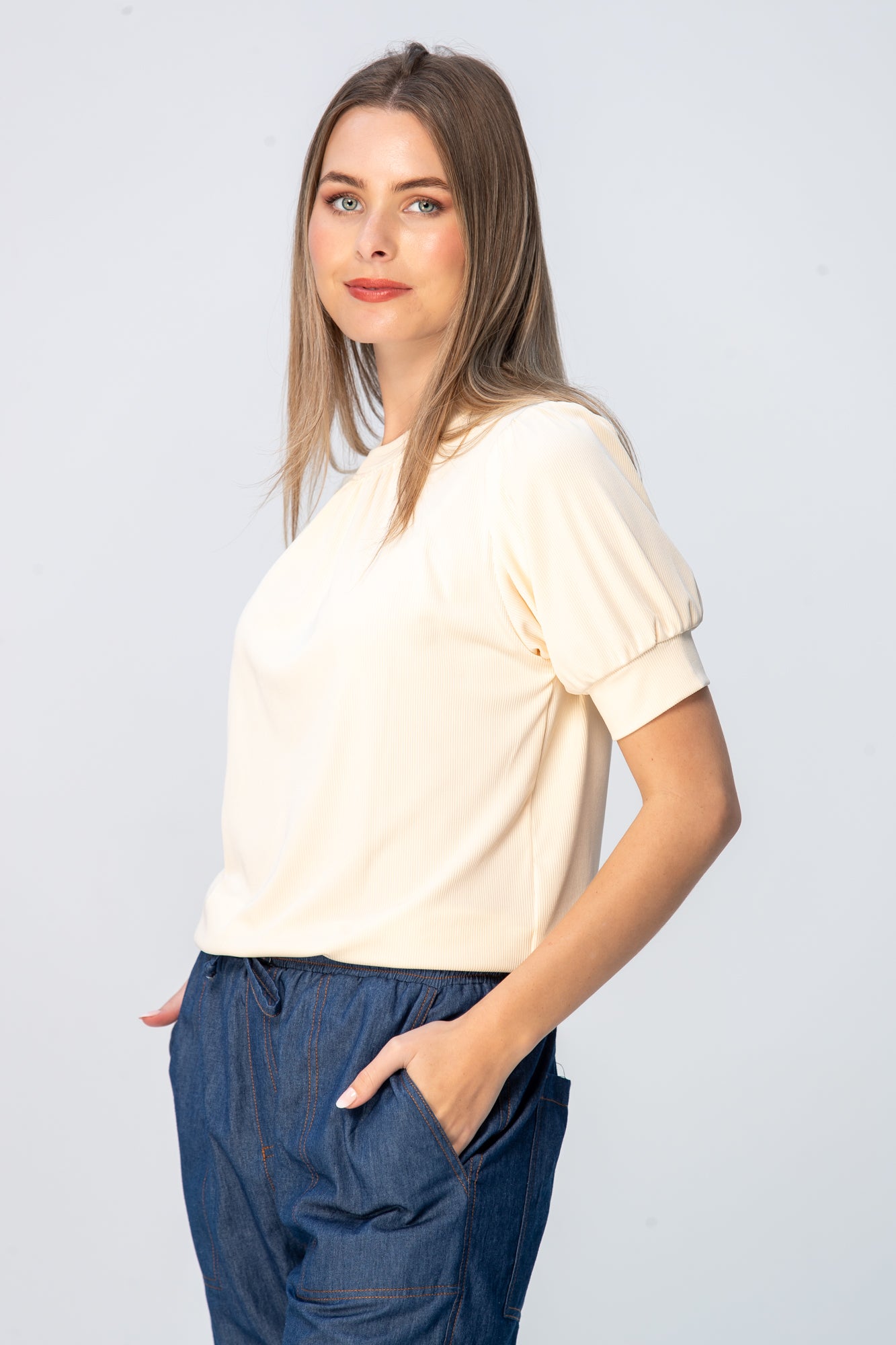 Aspen Summer Tee - Butter Yellow