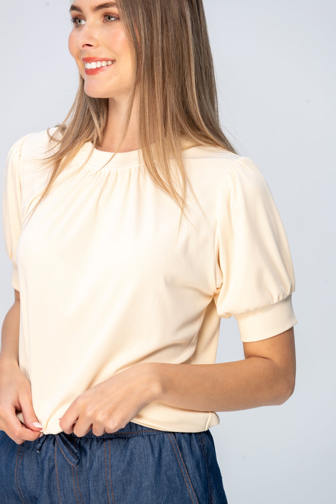 Aspen Summer Tee - Butter Yellow