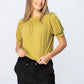 Aspen Summer Tee - Chartreuse