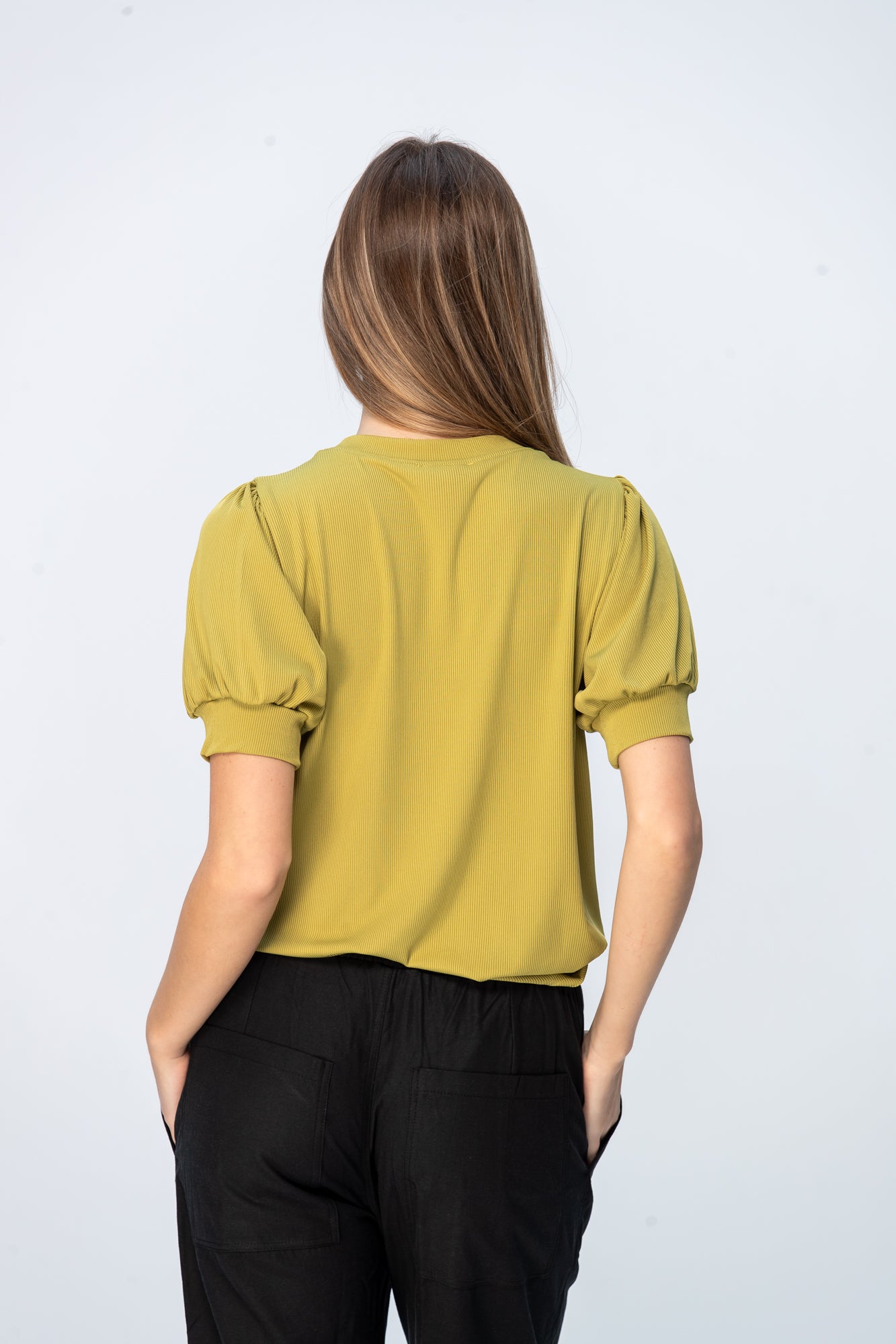 Aspen Summer Tee - Chartreuse