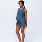 Maya Waistcoat - Denim