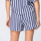 Ibiza Shorts - Blue and White Stripe