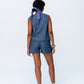 Maya Waistcoat - Denim