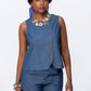 Maya Waistcoat - Denim