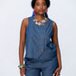 Maya Waistcoat - Denim