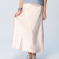 Ava Bias Cut Skirt - Soft Pink