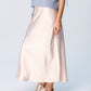 Ava Bias Cut Skirt - Soft Pink