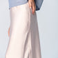 Ava Bias Cut Skirt - Soft Pink