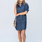 Nina Shirt Dress - Denim