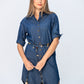 Nina Shirt Dress - Denim