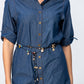 Nina Shirt Dress - Denim