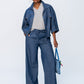 Sydney Wide Leg Pants - Denim