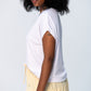 Corfu Summer V-Neck Tee - White