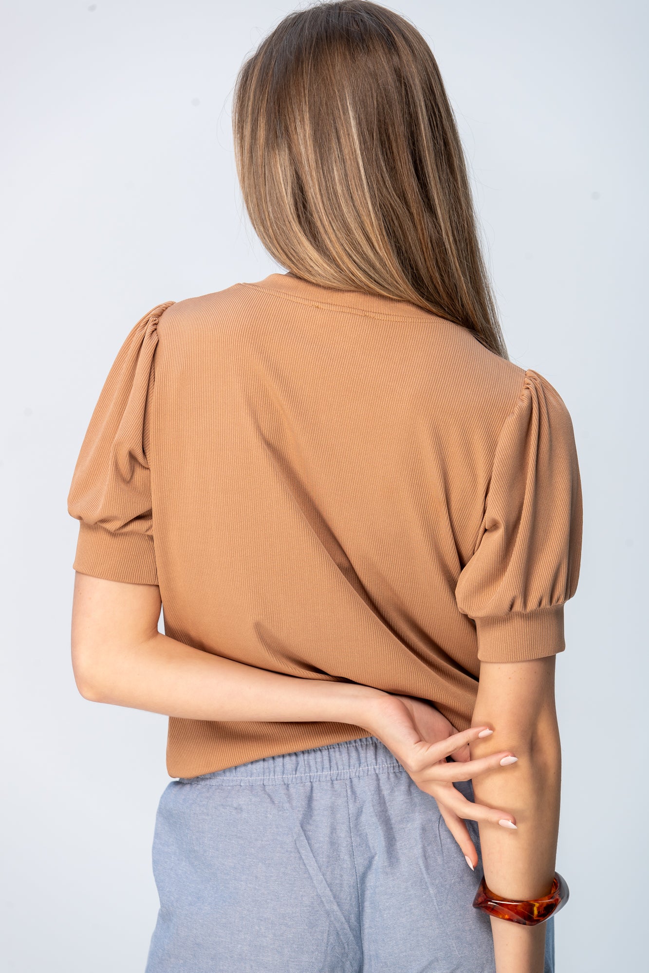 Aspen Summer Tee - Camel