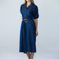 Harlow denim shirt dress in 100% cotton