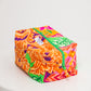 The Intentional Toiletry Bag - Orange Floral