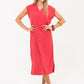 Claire Dress - Coral