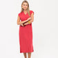 Claire Dress - Coral