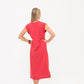 Claire Dress - Coral