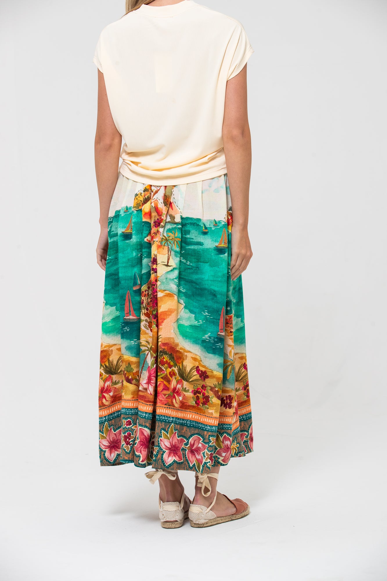 Sorrento Skirt - Tropical