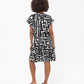 Billie Dress - Black and White