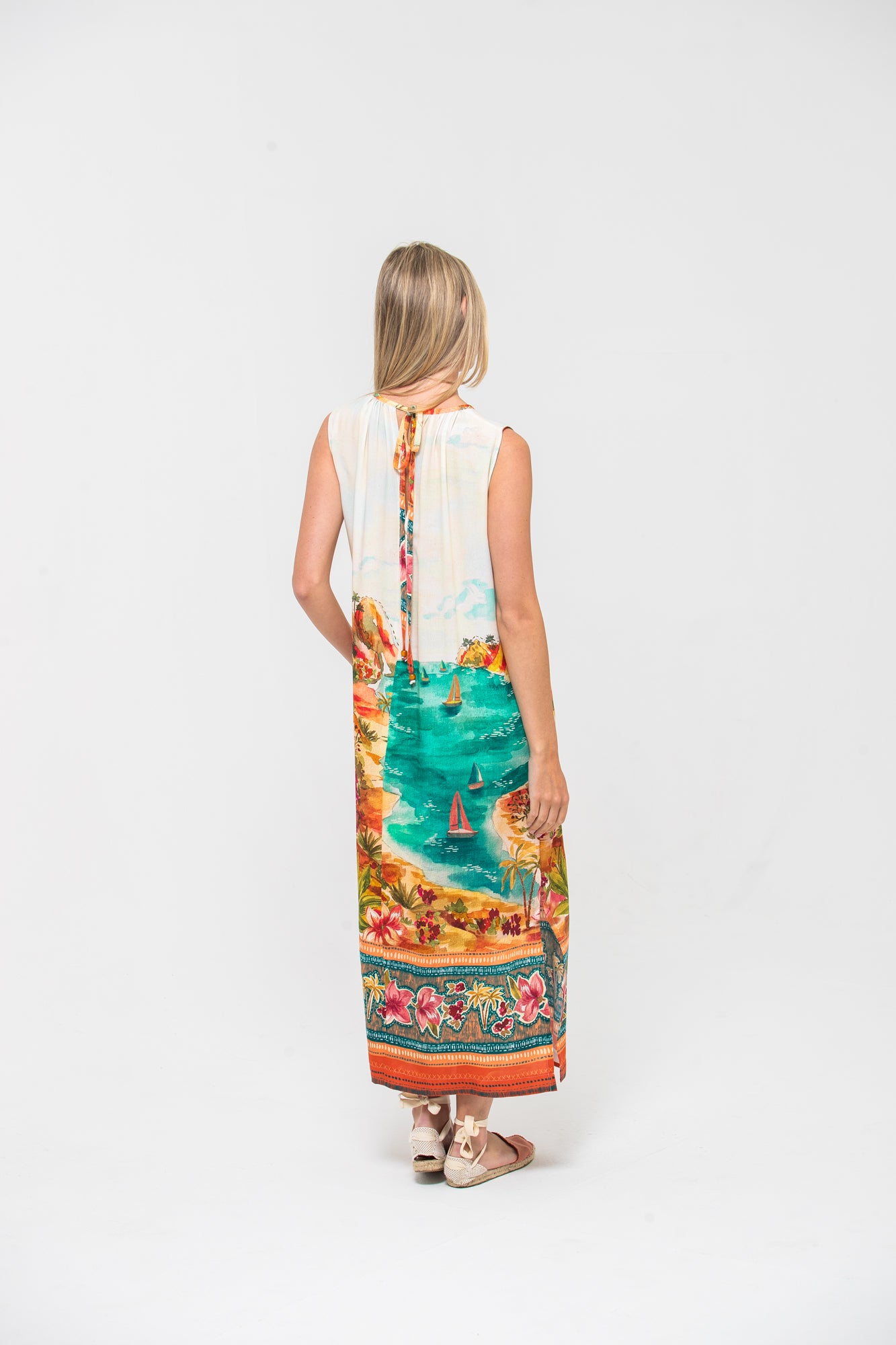 Simone Dress- Tropical