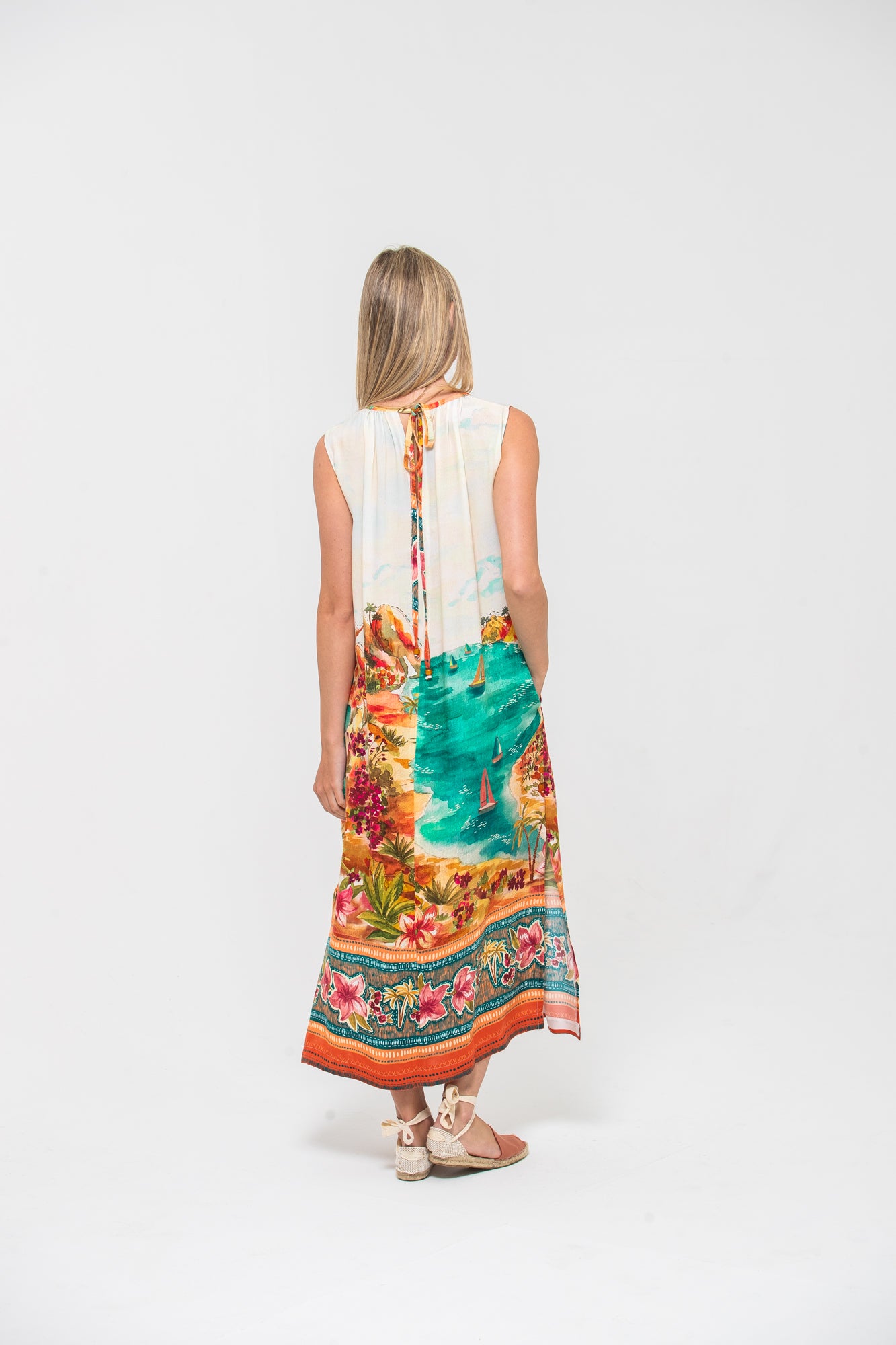 Simone Dress- Tropical