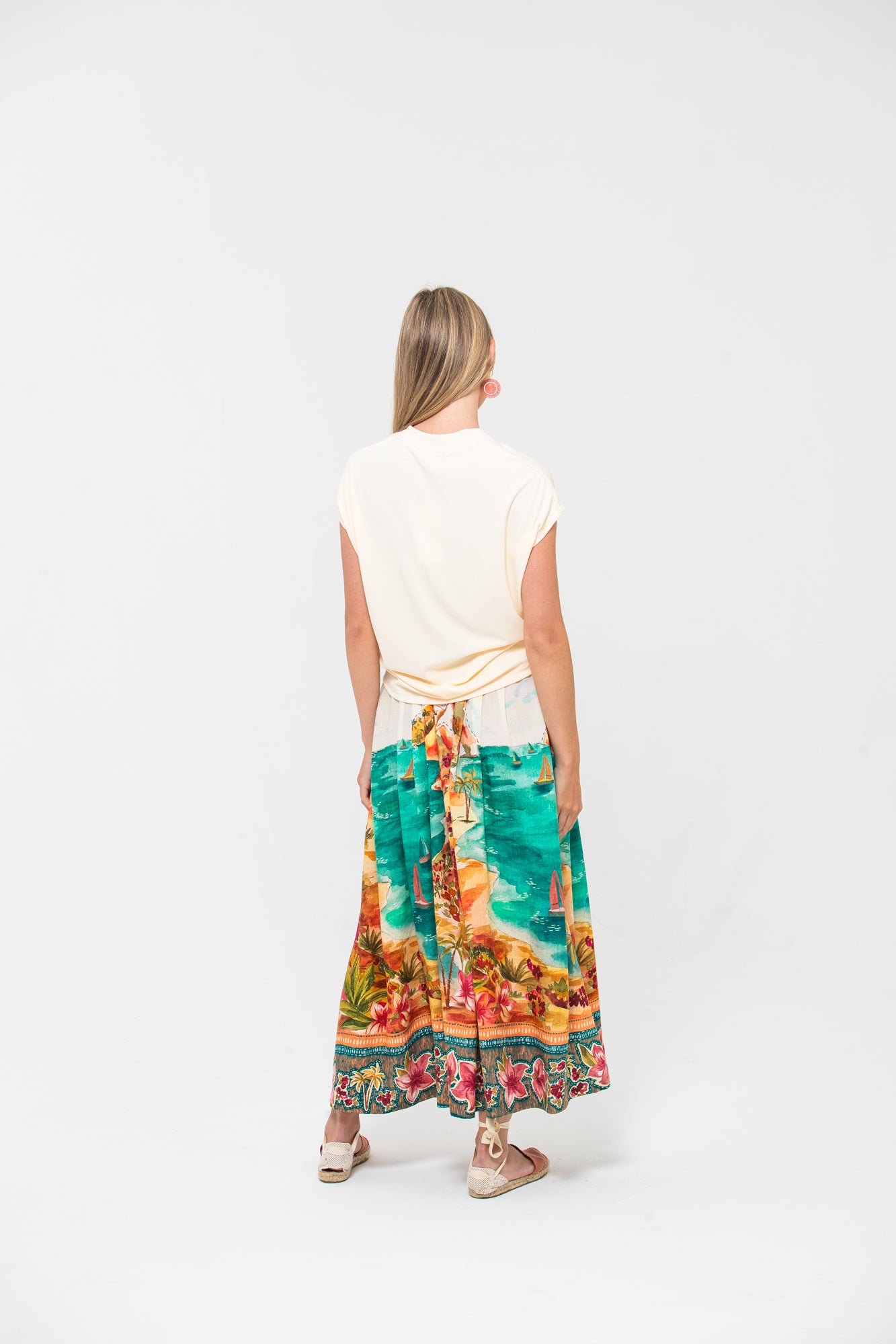 Sorrento Skirt - Tropical