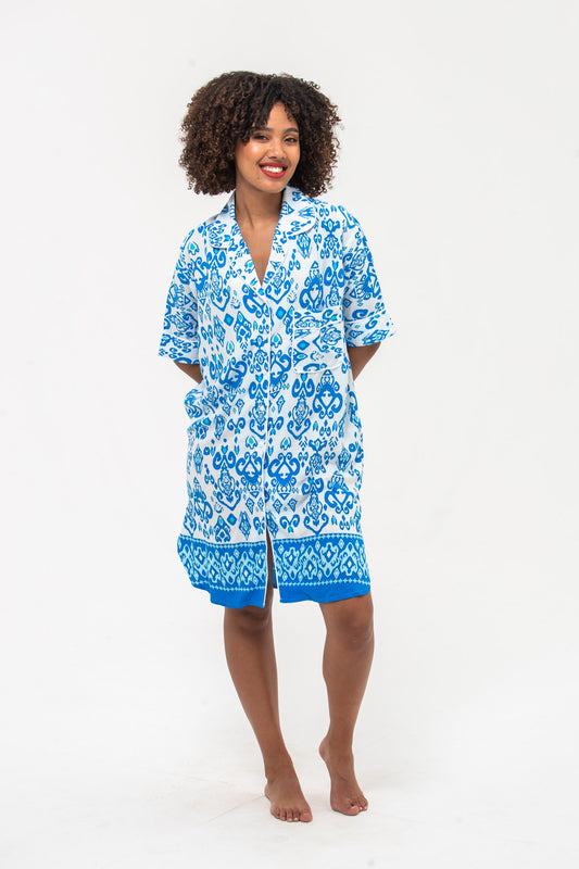 Summer Nightshirt - Turquoise
