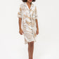 Summer Nightshirt - Creme & White