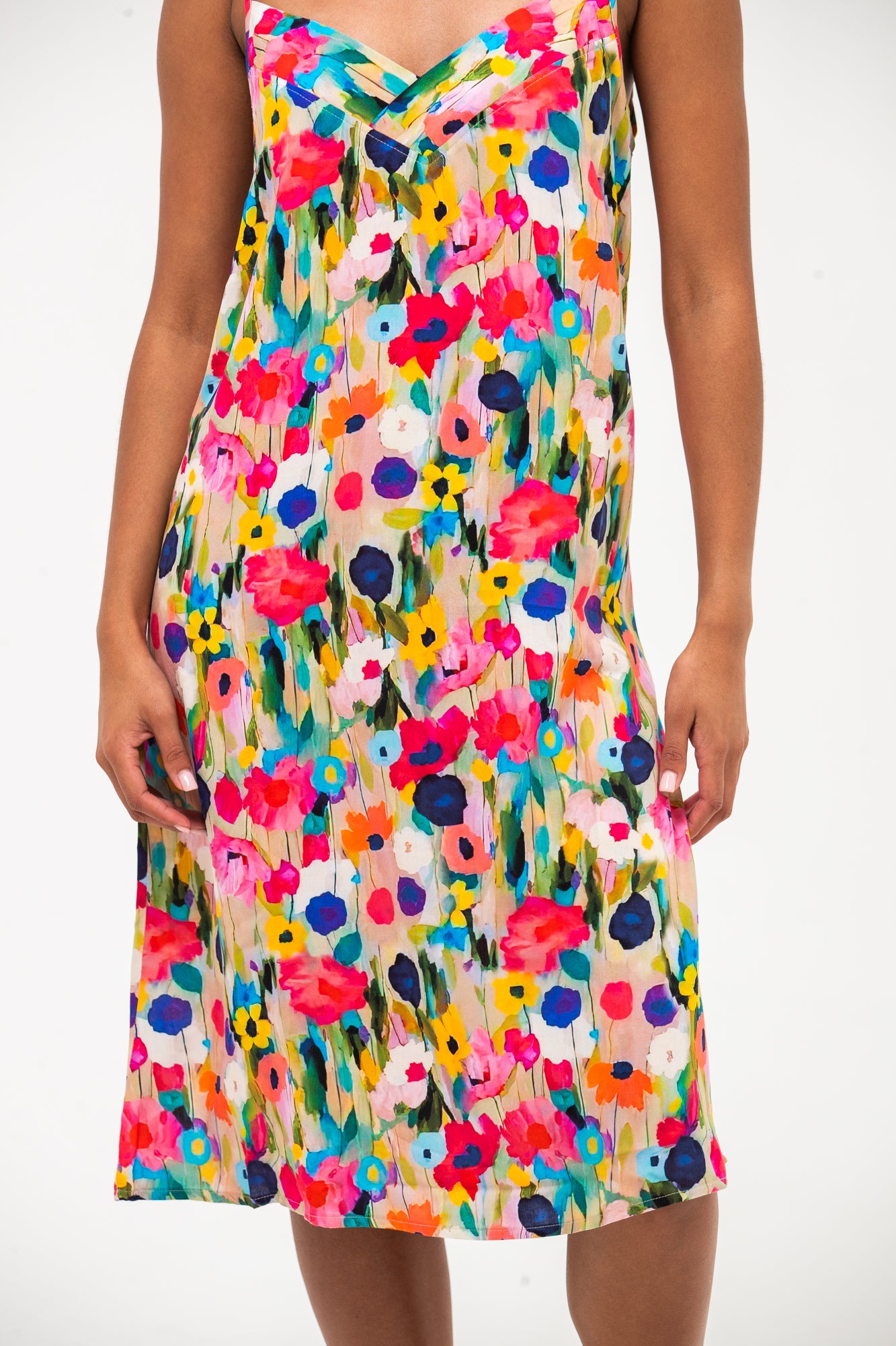 Cami Nightie - Pink Poppy