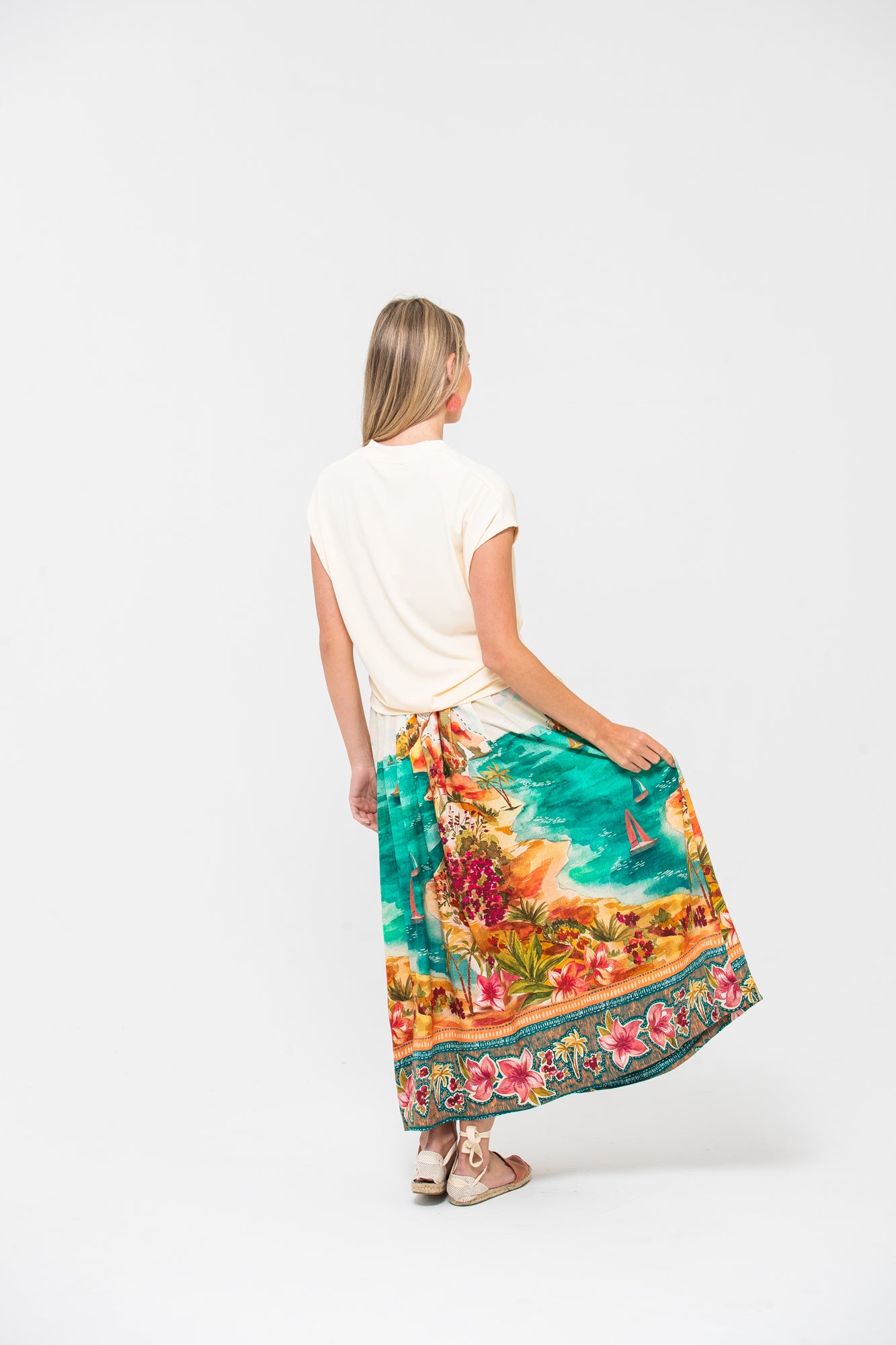 Sorrento Skirt - Tropical