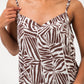 Cami Short Set - Chocolate and White