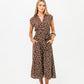 Cabo Dress - Chocolate and White Polka Dots