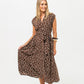 Cabo Dress - Chocolate and White Polka Dots