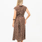 Cabo Dress - Chocolate and White Polka Dots