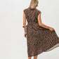 Cabo Dress - Chocolate and White Polka Dots