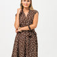 Cabo Dress - Chocolate and White Polka Dots