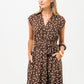 Cabo Dress - Chocolate and White Polka Dots