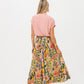 Sorrento Skirt - Pink Lemons