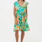 Ella Frill Dress - Tropical