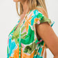 Ella Frill Dress - Tropical