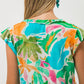 Ella Frill Dress - Tropical